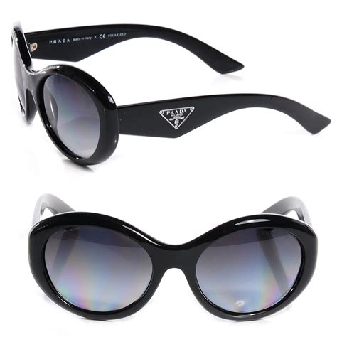 black prada glasses with metal handles|Prada black sunglasses women.